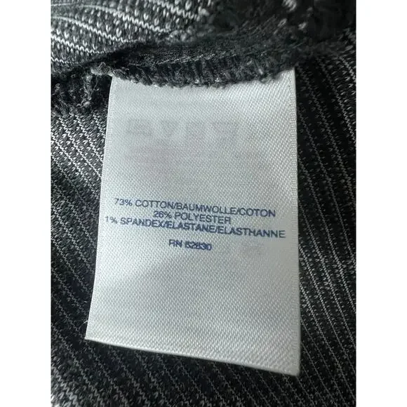 Lands' End Women's Windowpane Plaid Textured Stretch Sheath Dress Size 12 Petite - Picture 3 of 11